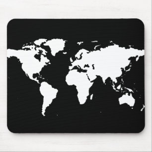 world maps ~ customisable colour mouse mat