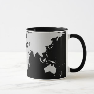 world maps ~ customisable colour mug