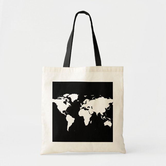 world maps ~ customisable colour tote bag (Front)