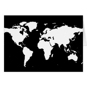 world maps ~ customizable color