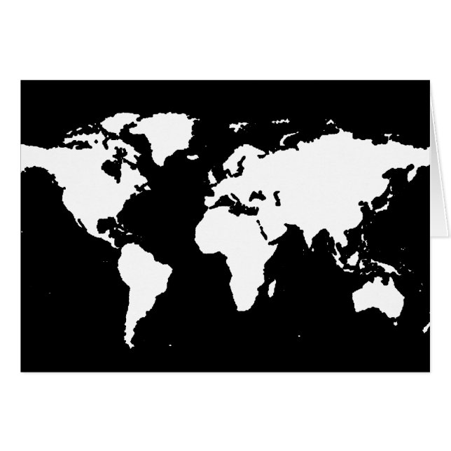 world maps ~ customizable color (Front Horizontal)