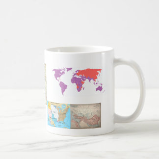 World Maps history Mug