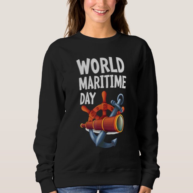 World Maritime Day IMO Sweatshirt (Front)