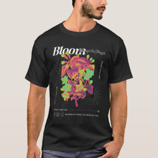 World Mental Health Day - Bloom Through Struggle T-Shirt