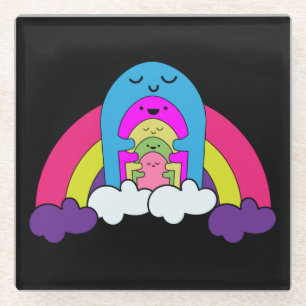 World Mental Health Day Glass Coaster