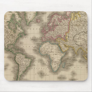 World, Mercator's Projection 2 Mouse Mat