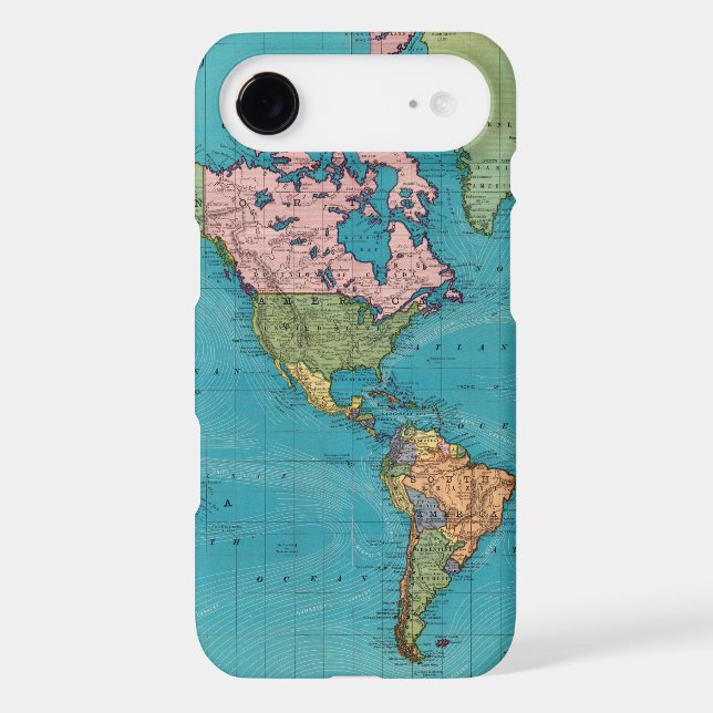 World, Mercator's Projection Case-Mate Samsung Galaxy Case (Back)