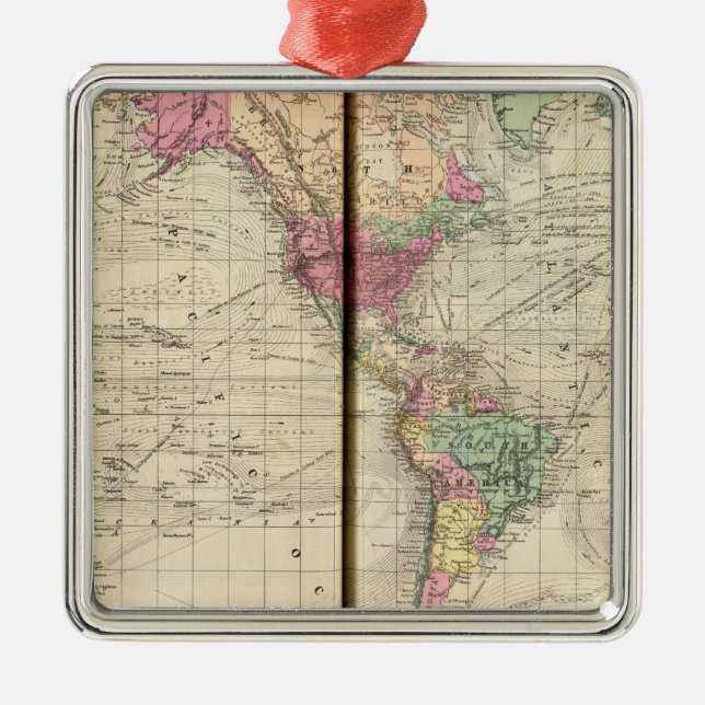 World Metal Tree Decoration (Front)