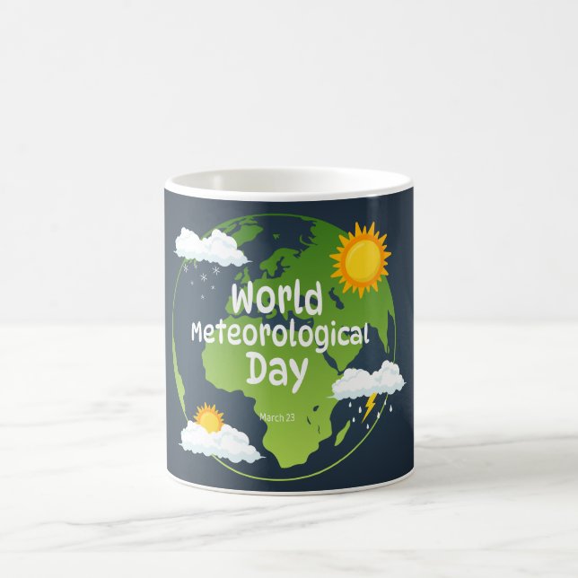 World Meteorological Day Coffee Mug (Center)