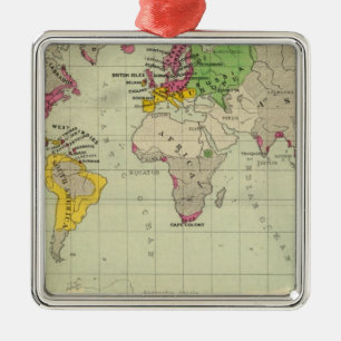 World, Moravia missions Metal Tree Decoration