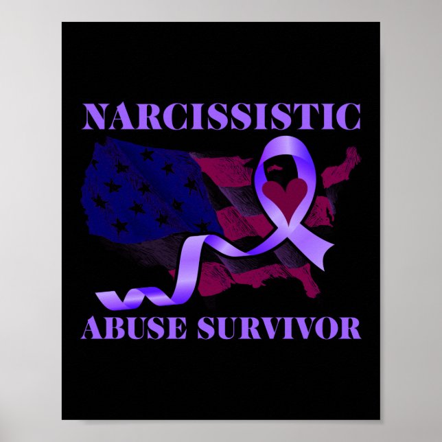 World Narcissistic Abuse Awareness Survivor Poster (Front)