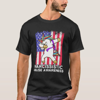 World Narcissistic Abuse Awareness Unicorn Survivo T-Shirt