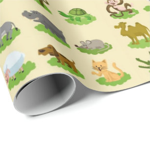 World Nature Friends Wrapping Paper