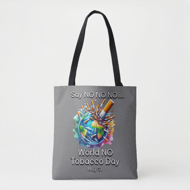 World No Tobacco Day Tote (Front)