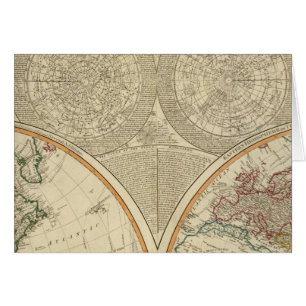 World north hemisphere map