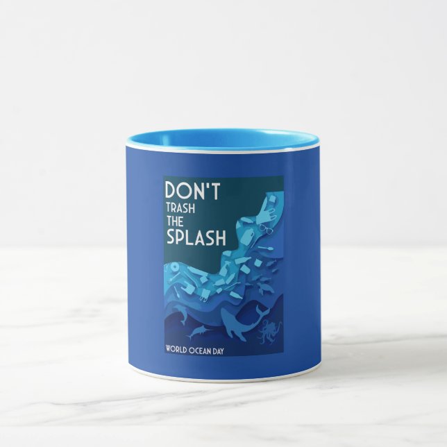 World Ocean Day  Mug (Center)