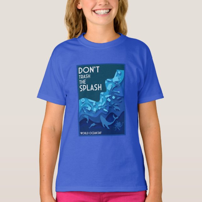 World Ocean Day  T-Shirt (Front)