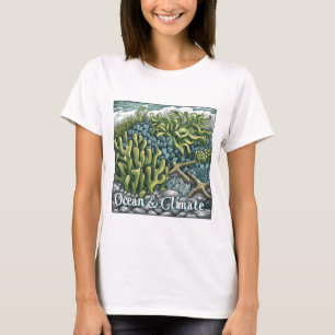 World Oceans Day - Coral Reef and Climate T-Shirt