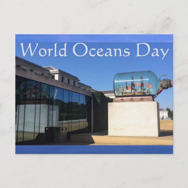 World Oceans Day Postcard (Front)
