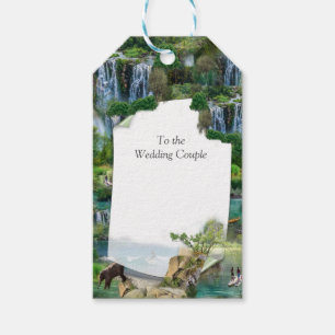 World Oceans & Rivers, Lakes & Sport Activities Gift Tags