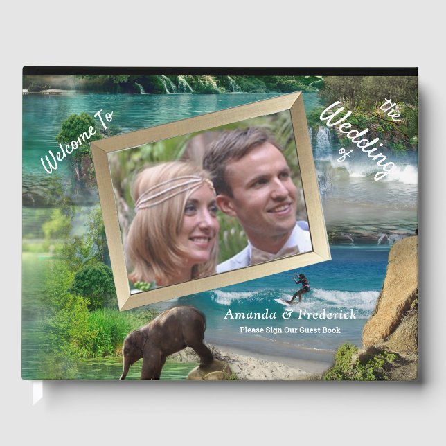 World Oceans & Rivers, Lakes & Sport Activities Guest Book (Front)