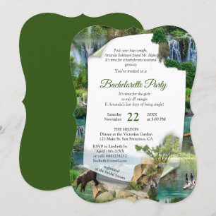 World Oceans & Rivers, Lakes & Sport Activities Invitation