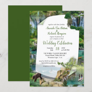 World Oceans & Rivers, Lakes & Sport Activities Invitation