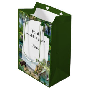 World Oceans & Rivers, Lakes & Sport Activities Medium Gift Bag