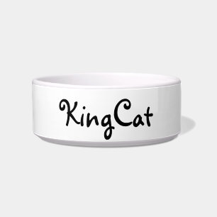 world of cat words food and drink bowl