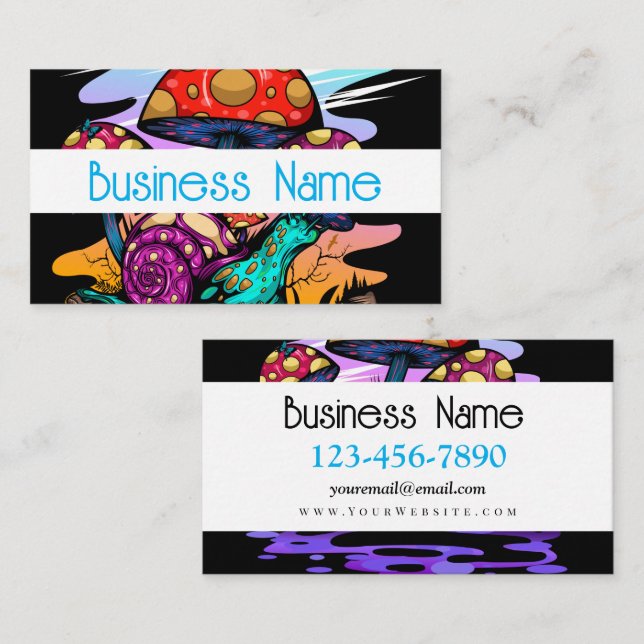 World Of Colour Business Card (Front/Back)