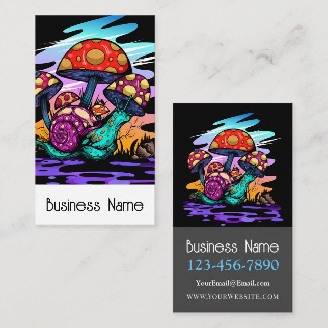 World Of Colour Business Card (Front/Back)