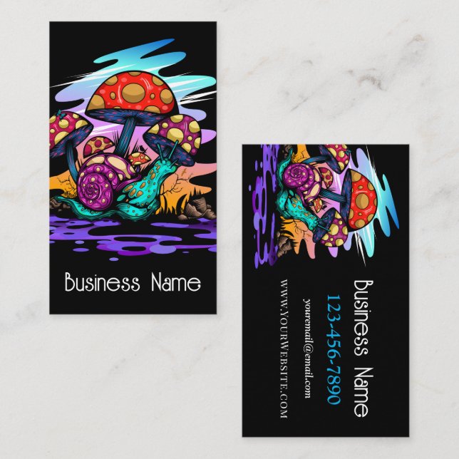 World Of Colour Business Card (Front/Back)