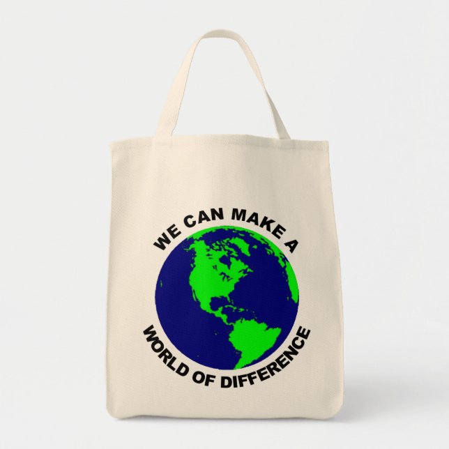World of Difference Tote Bag (Front)