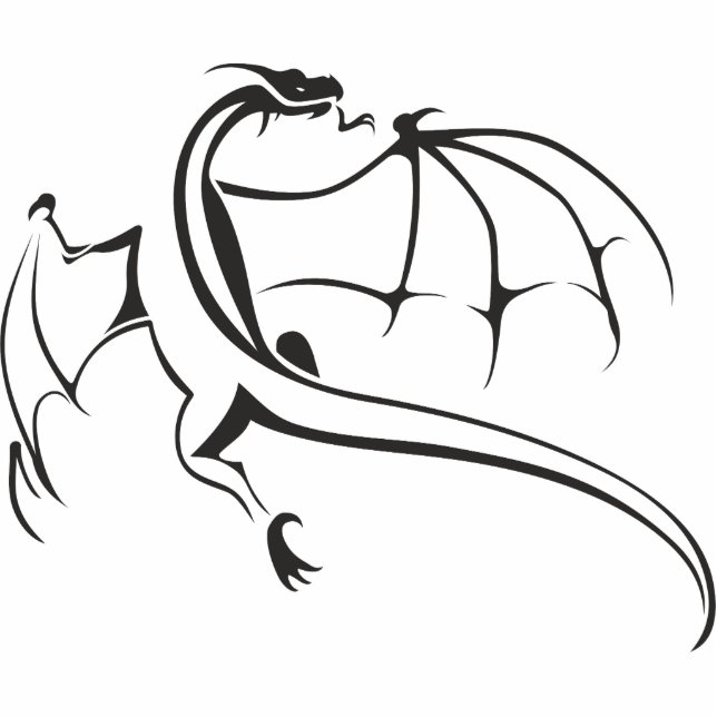 World OF Dragon Photo Sculpture Key Ring (Front)