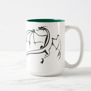 World of Dragon Two-Tone Coffee Mug