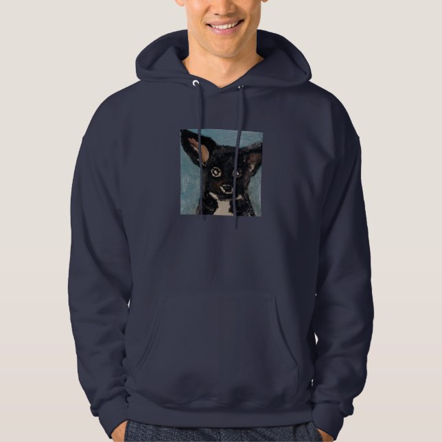 world of eric dog love hoodie (Front)