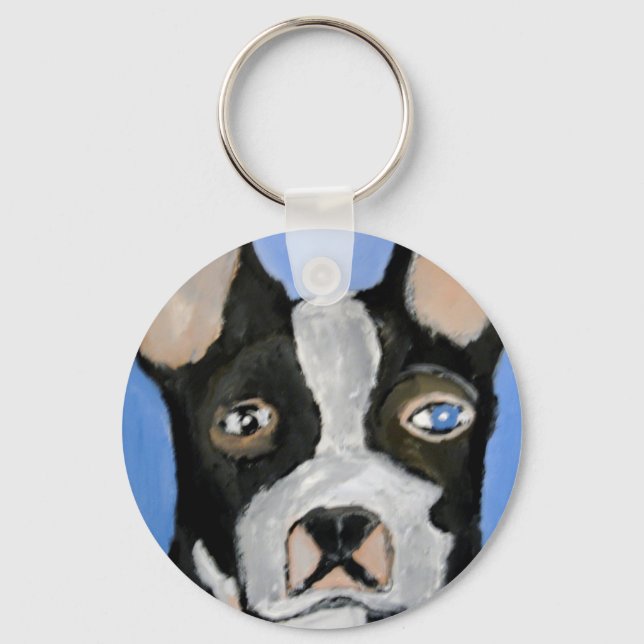 world of eric ginsburg erics land key ring (Front)