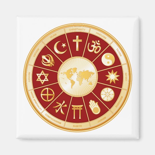 World of Faith Magnet (Front)