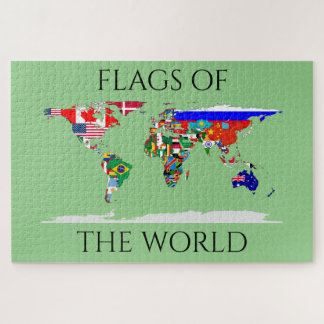 world of flags jigsaw puzzle