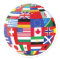 World of flags Sticker