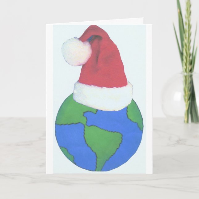 World of Happiness Holiday Card (Front)