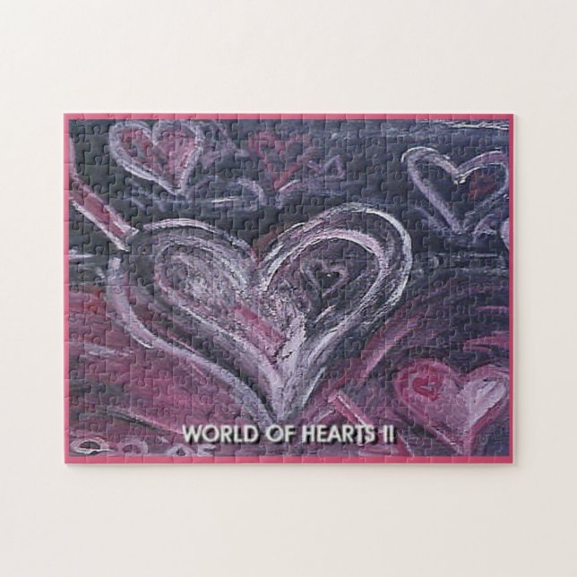 WORLD OF HEARTS II JIGSAW PUZZLE (Horizontal)
