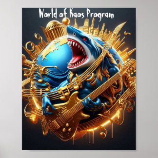 World of Kaos Program Poster