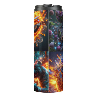 World of Kaos Tights Thermal Tumbler