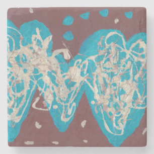 World of Love Stone Coaster