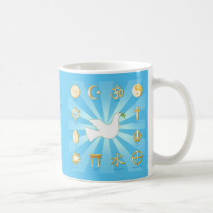 World of Peace Coffee Mug