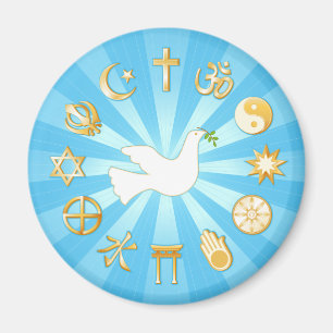World of Peace Magnet