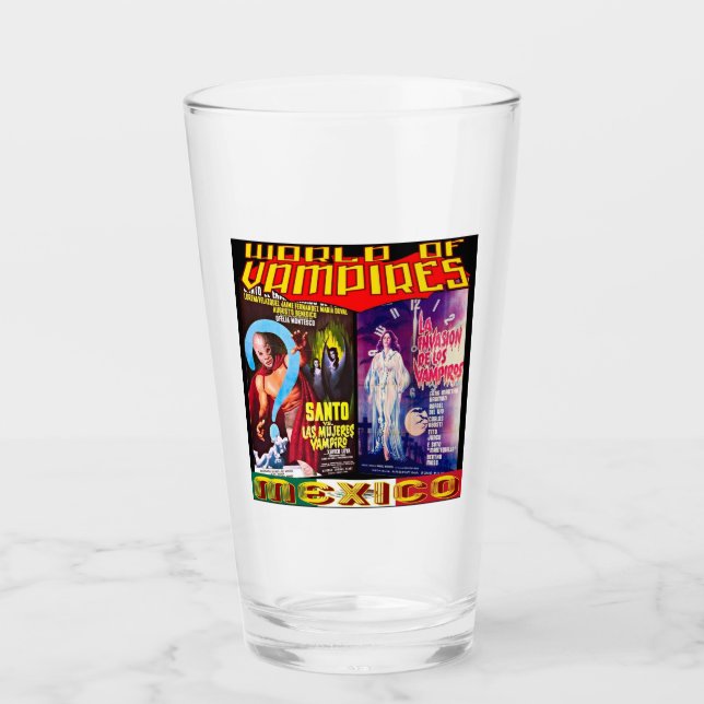 World of Vampires MEXICO Glass (Front)