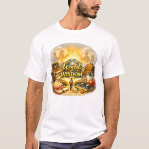 World of Wisdom: The Journey of Knowledge T-Shirt