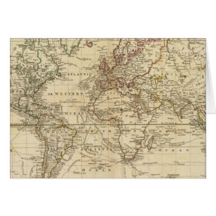 World on Mercator's projection